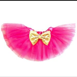 Toddler girl pink tutu